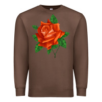 Chestnut tropicana rose Premium Sweatshirt - LillyAllenDesigns