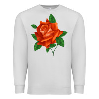 Dove Grey tropicana rose Premium Sweatshirt - LillyAllenDesigns