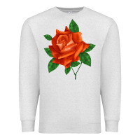 Oatmeal Heather tropicana rose Premium Sweatshirt - LillyAllenDesigns