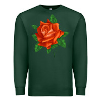 Sports Green tropicana rose Premium Sweatshirt - LillyAllenDesigns