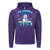 Cloud Purple i'm having a meltdown Vintage Hoodie - MaliasSmallBusiness