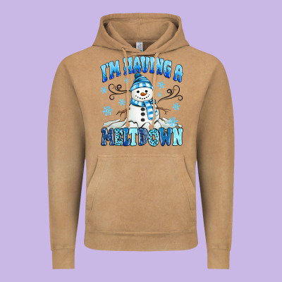 Vintage Hoodie i'm having a meltdown