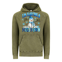 Vintage Olive i'm having a meltdown Vintage Hoodie - MaliasSmallBusiness