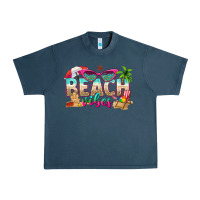Midnight Navy beach vibes Urban Heavy Tee - texasbilliewilder