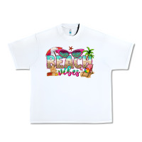 White beach vibes Urban Heavy Tee - texasbilliewilder