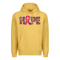 Antique Gold hope and cancer ribbon Premium Hoodie - AdoDesignShop