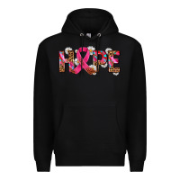 Black hope and cancer ribbon Premium Hoodie - AdoDesignShop