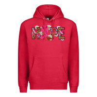 Cardinal hope and cancer ribbon Premium Hoodie - AdoDesignShop