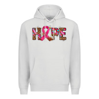 Dove Grey hope and cancer ribbon Premium Hoodie - AdoDesignShop