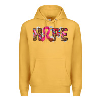 Mustard hope and cancer ribbon Premium Hoodie - AdoDesignShop