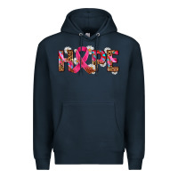 Navy hope and cancer ribbon Premium Hoodie - AdoDesignShop
