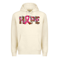 Sandshell hope and cancer ribbon Premium Hoodie - AdoDesignShop