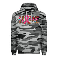 Slate Camo hope and cancer ribbon Premium Hoodie - AdoDesignShop