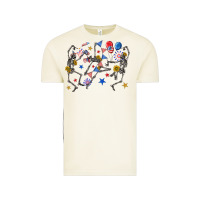 Fourth Of July Dancing Skeleton Vintage Tee | Teevron
