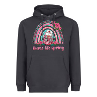 Smoke nurse life spring rainbow Heavyweight Hoodie - BarkalooDesign