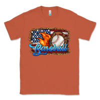 Copper western american flag baseball Classic Tee - HRA Design Shop