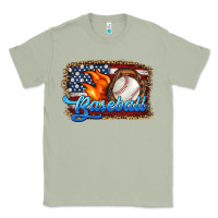 Matcha western american flag baseball Classic Tee - HRA Design Shop