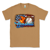 Toasted Coconut western american flag baseball Classic Tee - HRA Design Shop