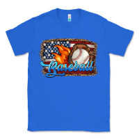 True Royal western american flag baseball Classic Tee - HRA Design Shop