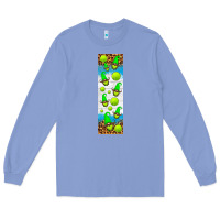 Colony Blue tennis penwraps Long Sleeve Tee - HRA Design Shop