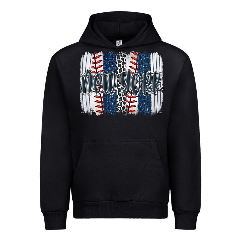 New York Baseball Team Spirit Brushstrokes Urban Hoodie by Artiststas | Teevron