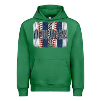 Emerald new york baseball team spirit brushstrokes Urban Hoodie - Artiststas