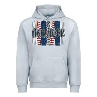 Heather Grey new york baseball team spirit brushstrokes Urban Hoodie - Artiststas
