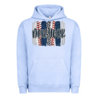Pigment Grape Ice new york baseball team spirit brushstrokes Urban Hoodie - Artiststas