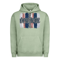 Pigment Oil Green new york baseball team spirit brushstrokes Urban Hoodie - Artiststas