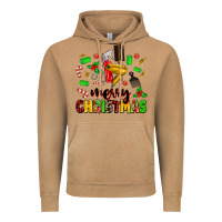 Vintage Camel merry christmas hair Vintage Hoodie - MaliasSmallBusiness