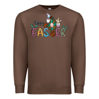 Chestnut cross rabbit gnomes happy easter Premium Sweatshirt - Jasminsmagicworld
