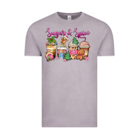 Vintage Zinc sugar and spice pink gingerbread coffee cups Vintage Tee - Zillion Design Studio