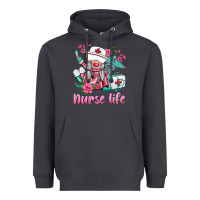 Smoke nurse gnomies nurse  life spring Heavyweight Hoodie - BarkalooDesign