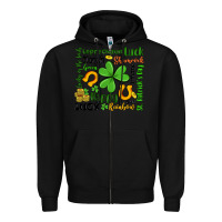 Black st patrick s day Zipper Hoodie - Artiststas
