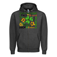 Charcoal Heather st patrick s day Zipper Hoodie - Artiststas