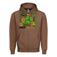 Chestnut st patrick s day Zipper Hoodie - Artiststas