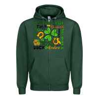 Sports Green st patrick s day Zipper Hoodie - Artiststas