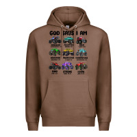 Chestnut god says i am Premium Hoodie - MaliasSmallBusiness