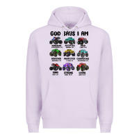 Lilac god says i am Premium Hoodie - MaliasSmallBusiness