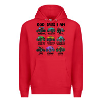 Red god says i am Premium Hoodie - MaliasSmallBusiness