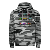 Slate Camo god says i am Premium Hoodie - MaliasSmallBusiness