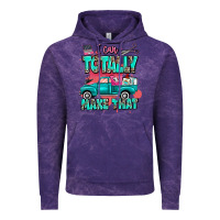 Cloud Purple I can totally make that with truck Vintage Hoodie - MaliasSmallBusiness