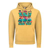 Vintage Mustard I can totally make that with truck Vintage Hoodie - MaliasSmallBusiness