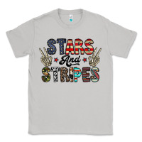 Moon Dust stars and stripes Classic Tee - CowhideDigitalArt