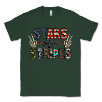 Sports Green stars and stripes Classic Tee - CowhideDigitalArt