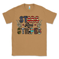 Toasted Coconut stars and stripes Classic Tee - CowhideDigitalArt