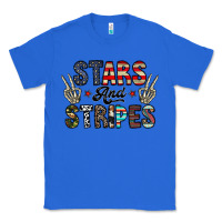 True Royal stars and stripes Classic Tee - CowhideDigitalArt