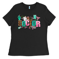 Black doctor Ladies Tee - AdoDesignShop