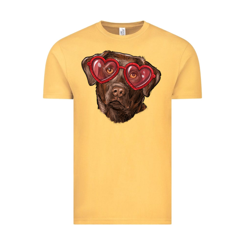 Labrador Retriever With Love Glass Vintage Tee by RanaPortraitStore | Teevron