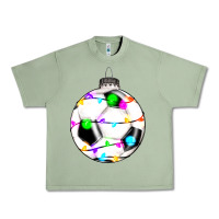 Oil Green Christmas soccer Urban Heavy Tee - RanaPortraitStore